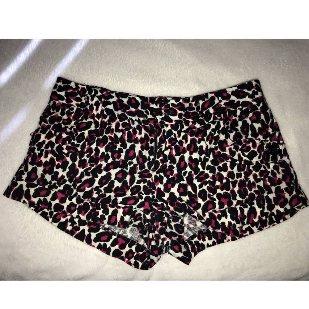Cheetah Patterned Shorts